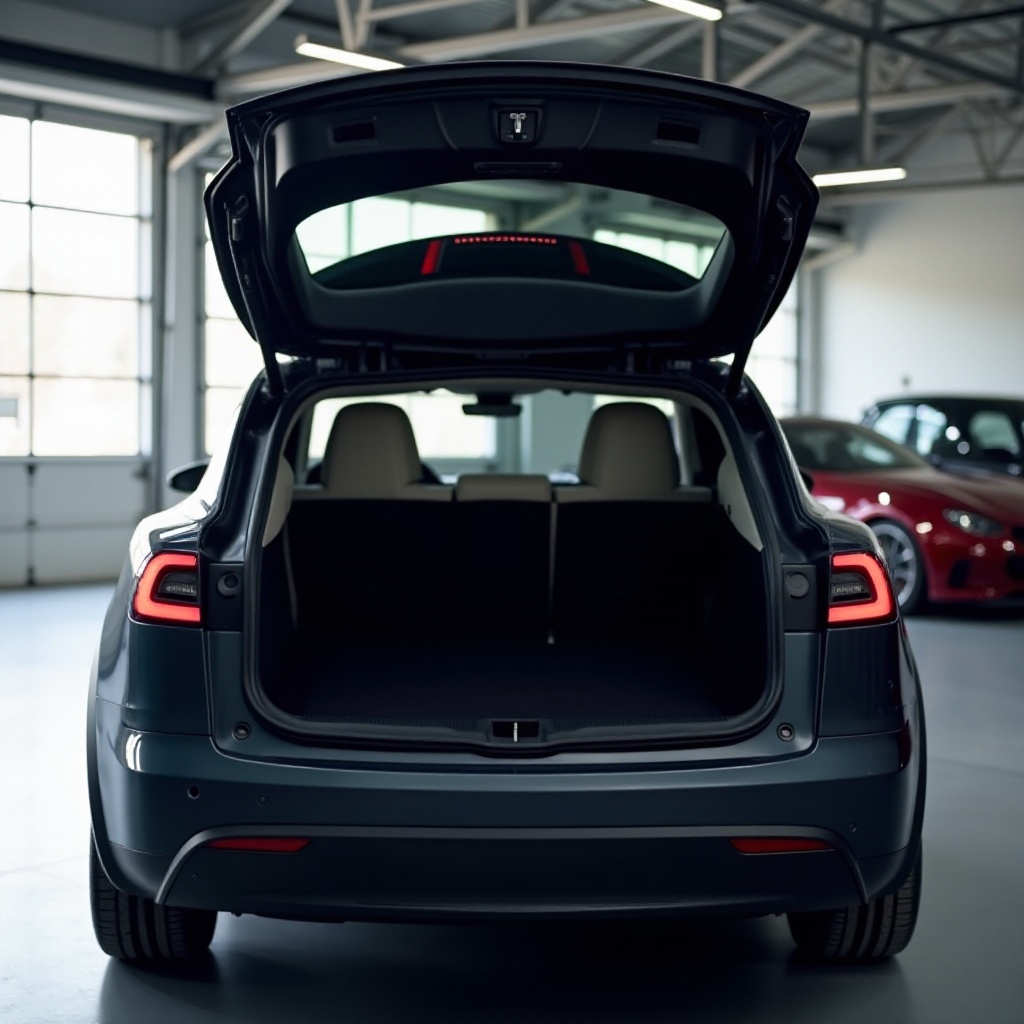 стоимость замены багажника Tesla Model Y