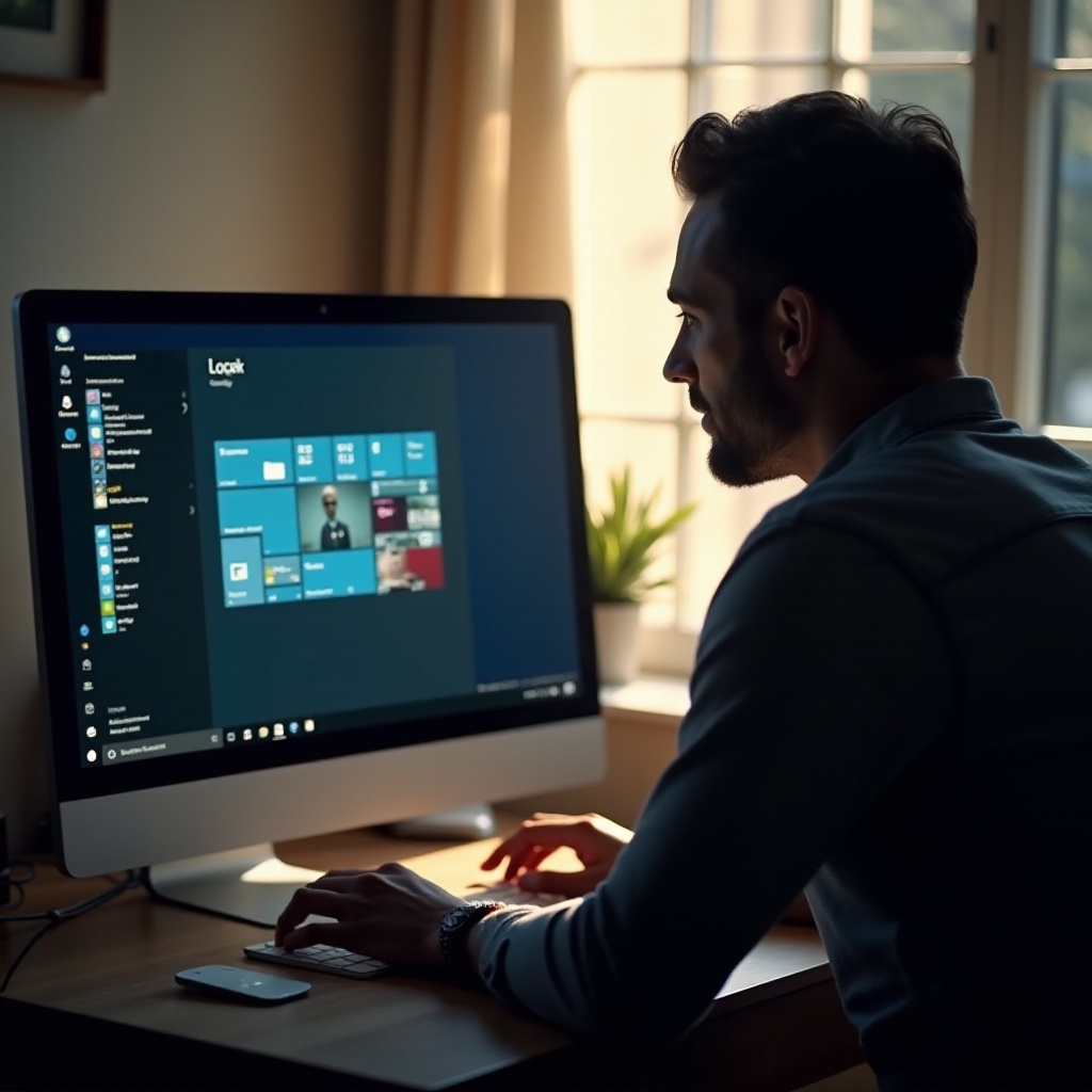 ustawienia ekranu blokady Windows 10