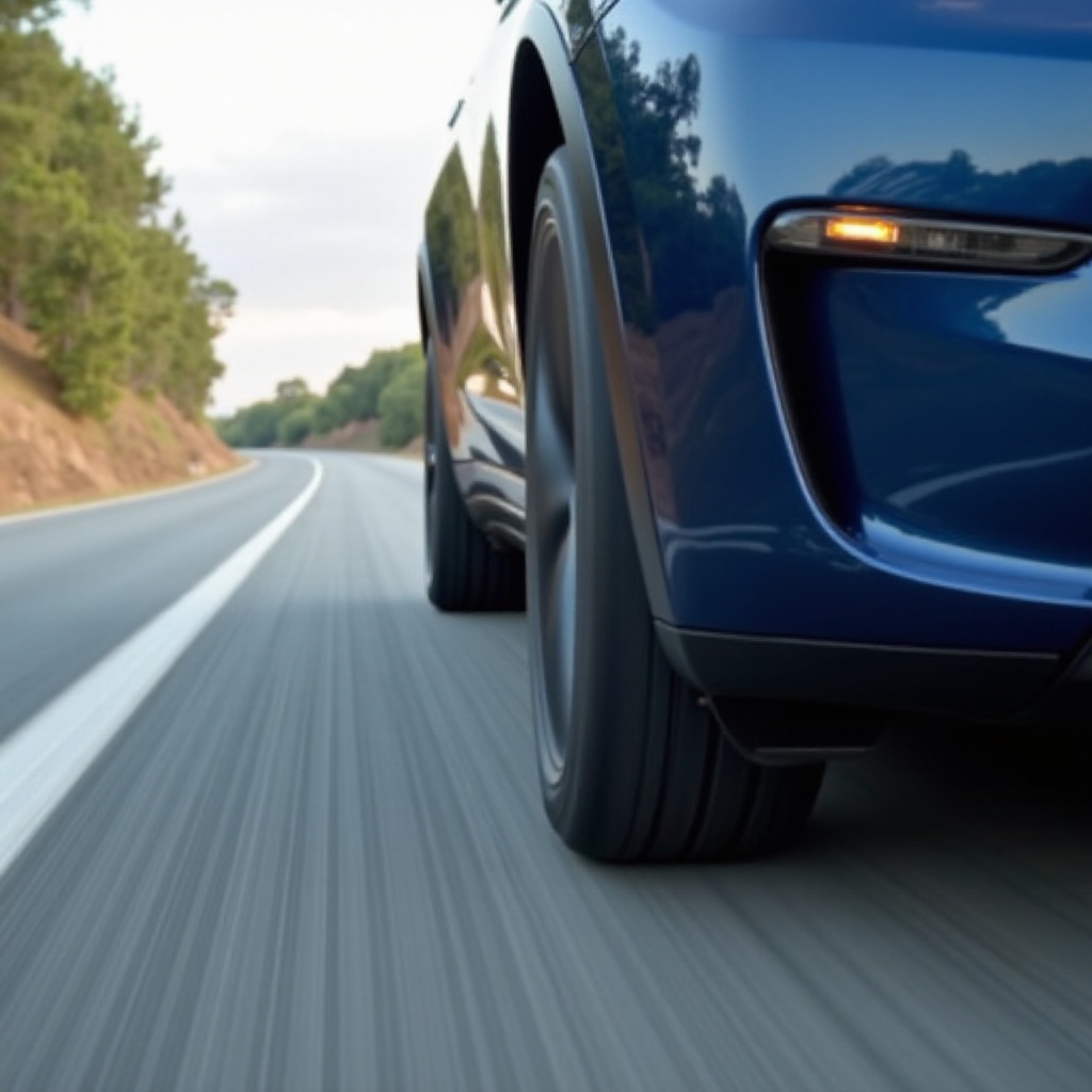 шум при шофиране tesla model y