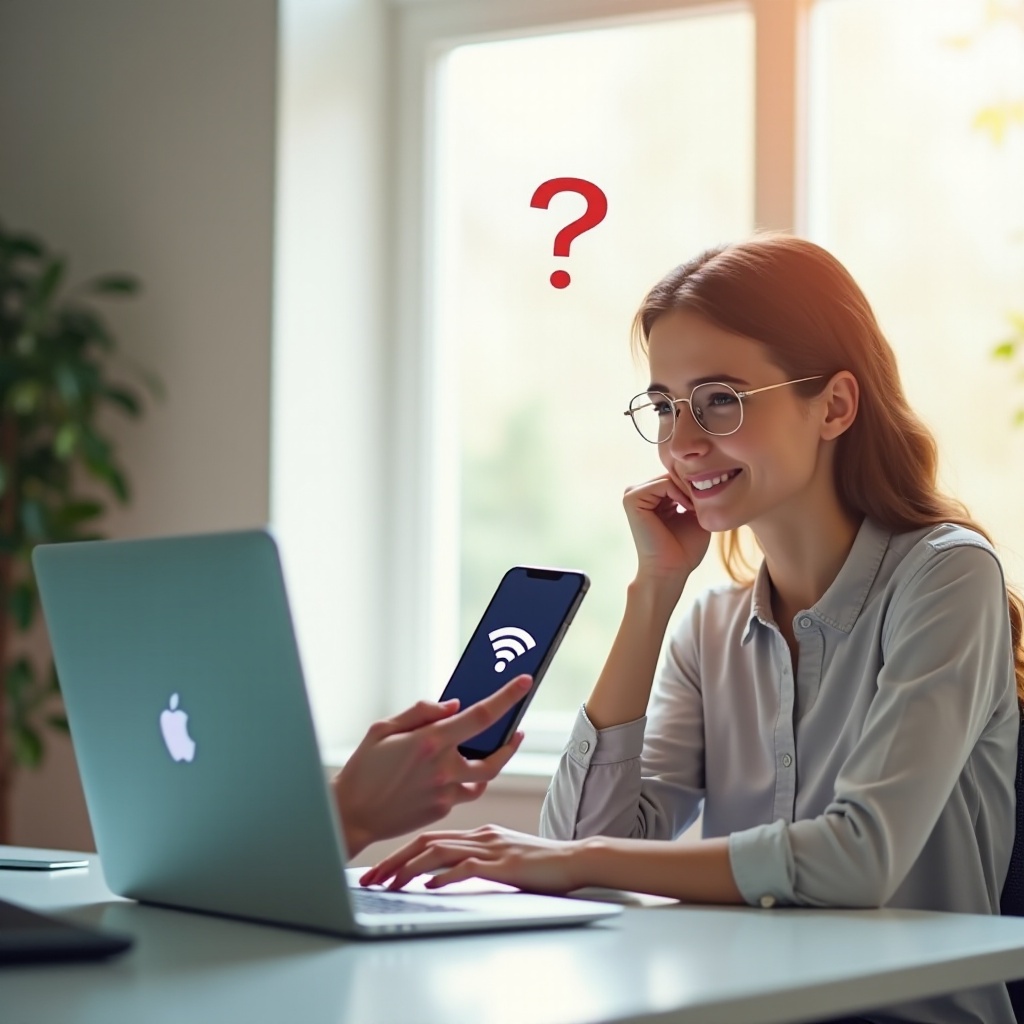 wifi working on computer but not phone