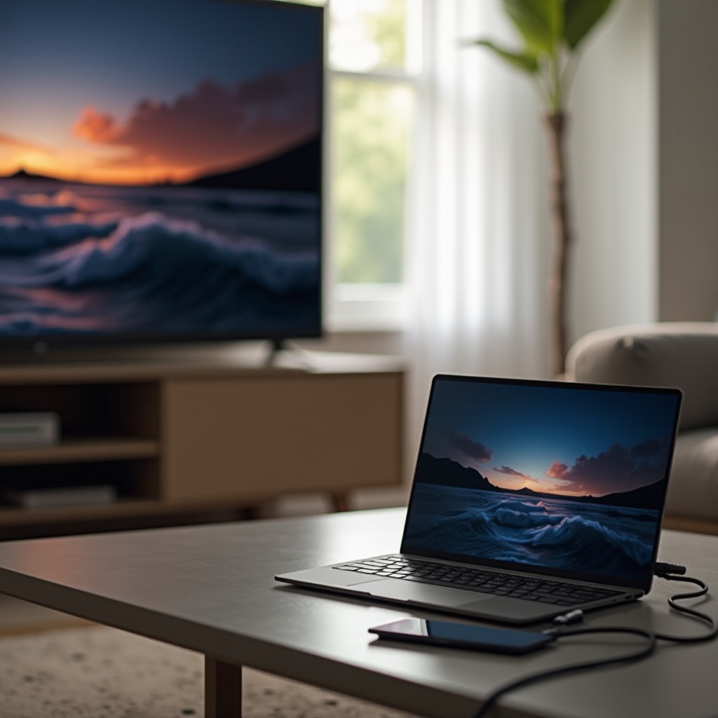 how to connect chromebook to tv hdmi