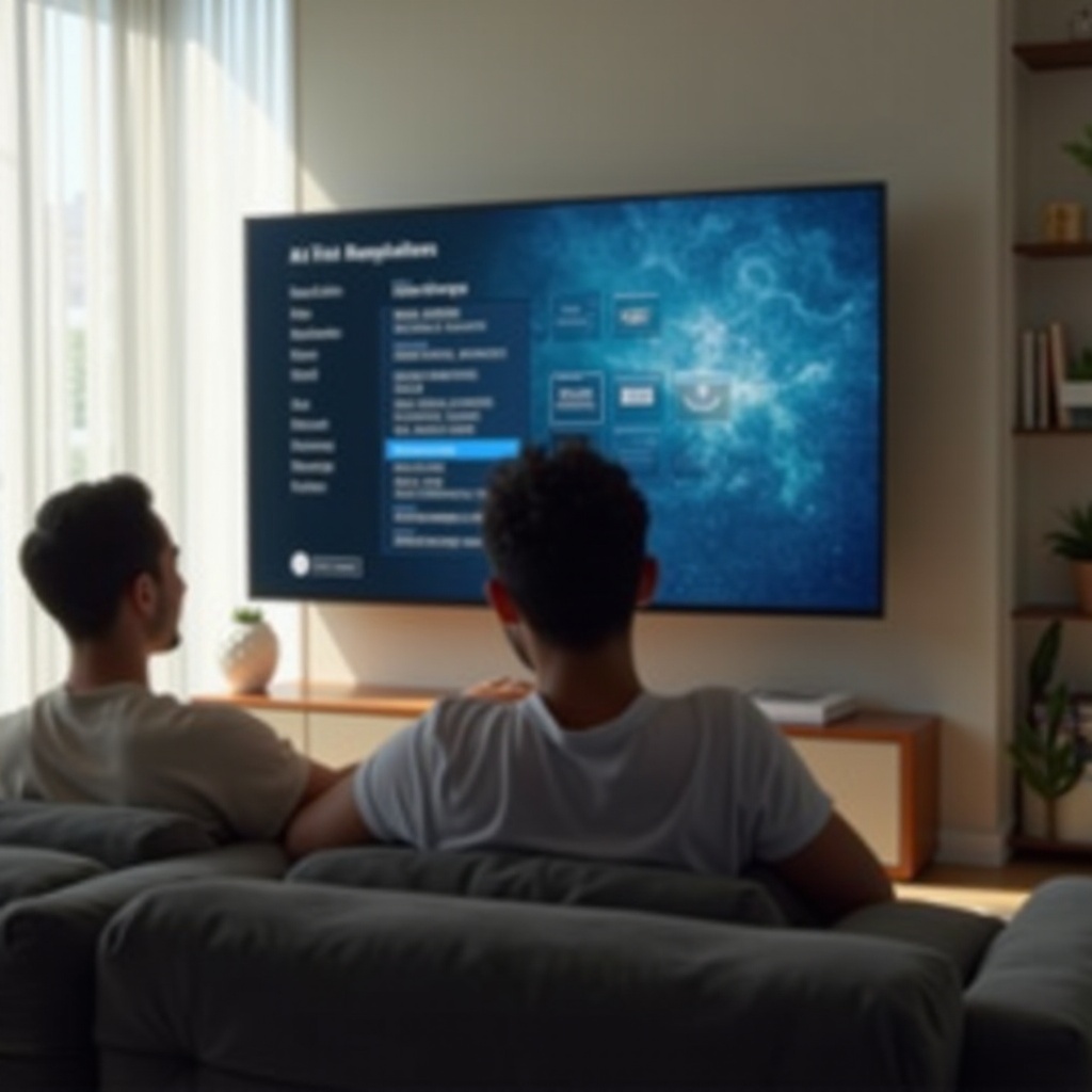 jak oddalić telewizor Samsung