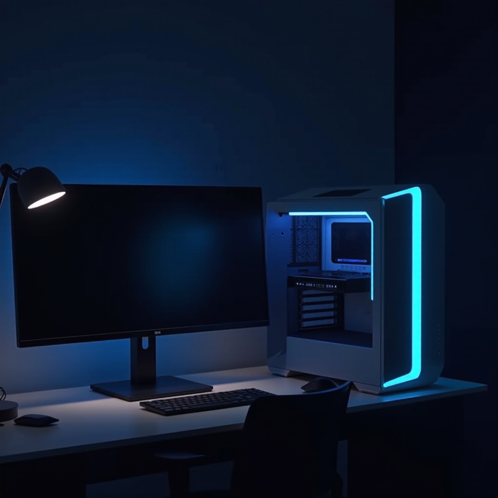 кућиште рачунара са монитором