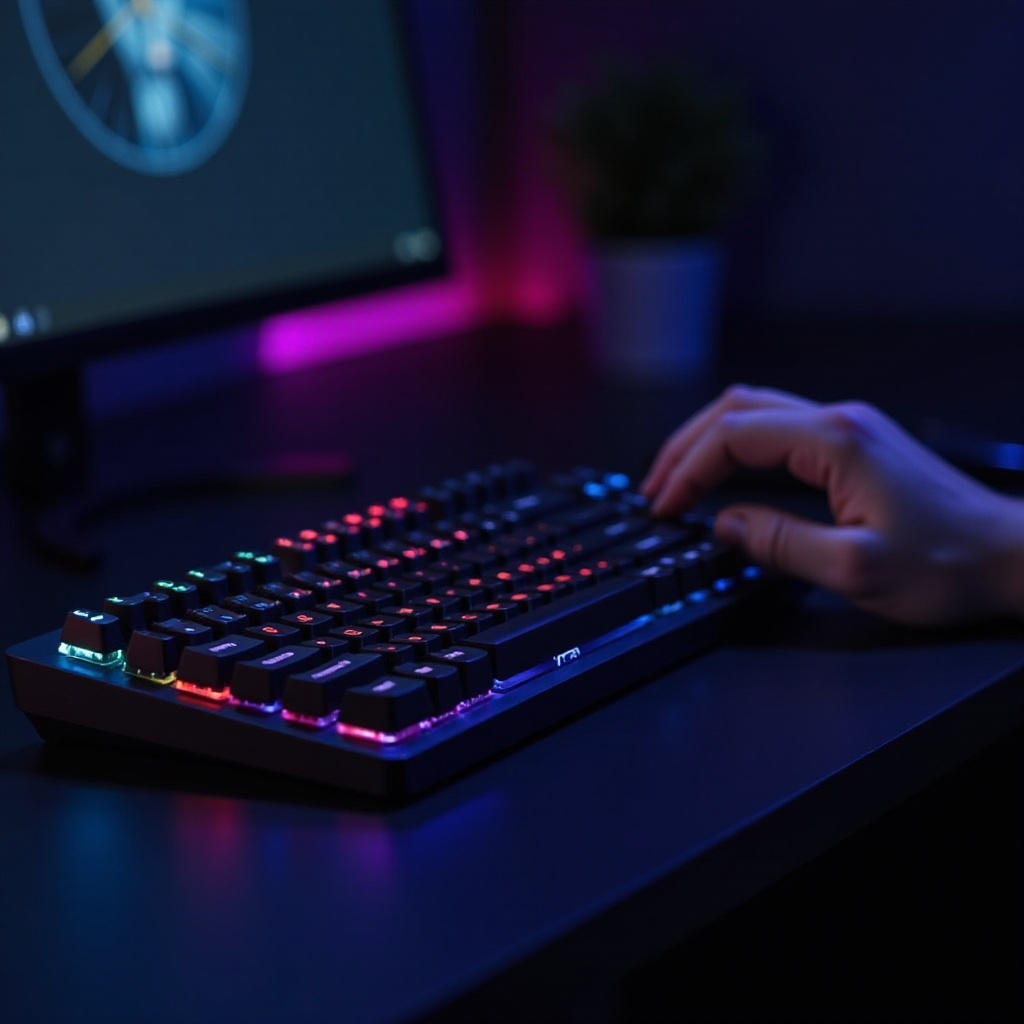 клавиатура Cherry RGB не се изключва
