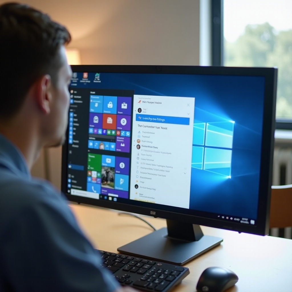 ustawienia ekranu blokady Windows 10