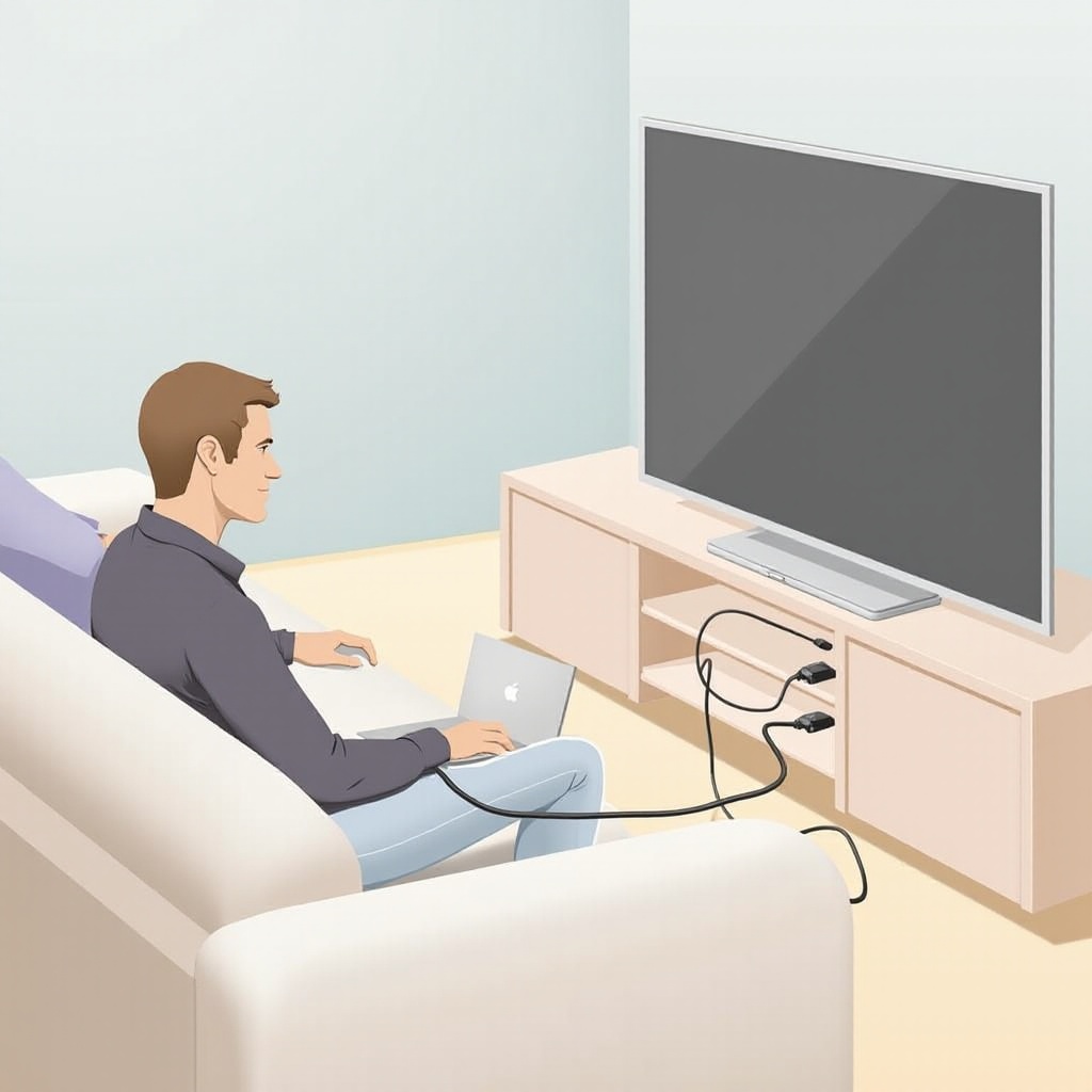 jak podłączyć Chromebooka do TV przez HDMI