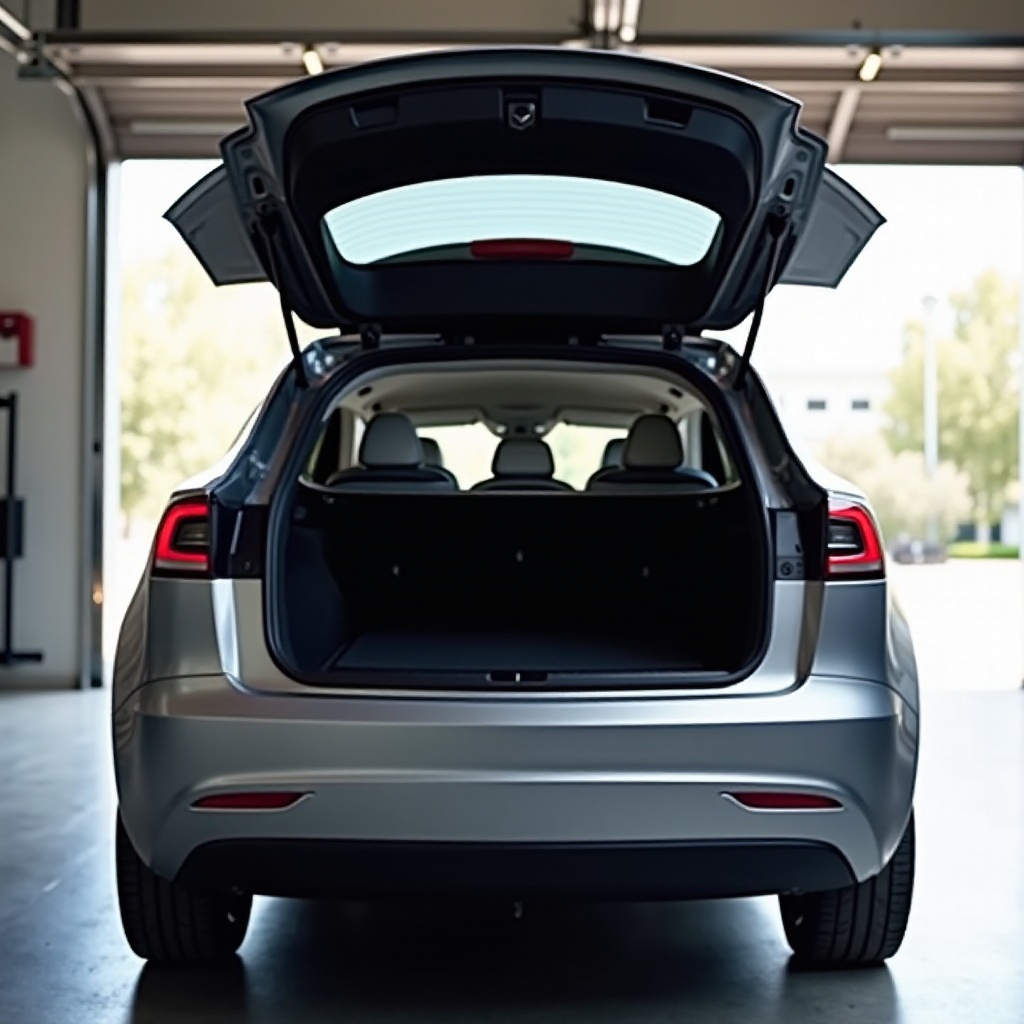 стоимость замены багажника Tesla Model Y