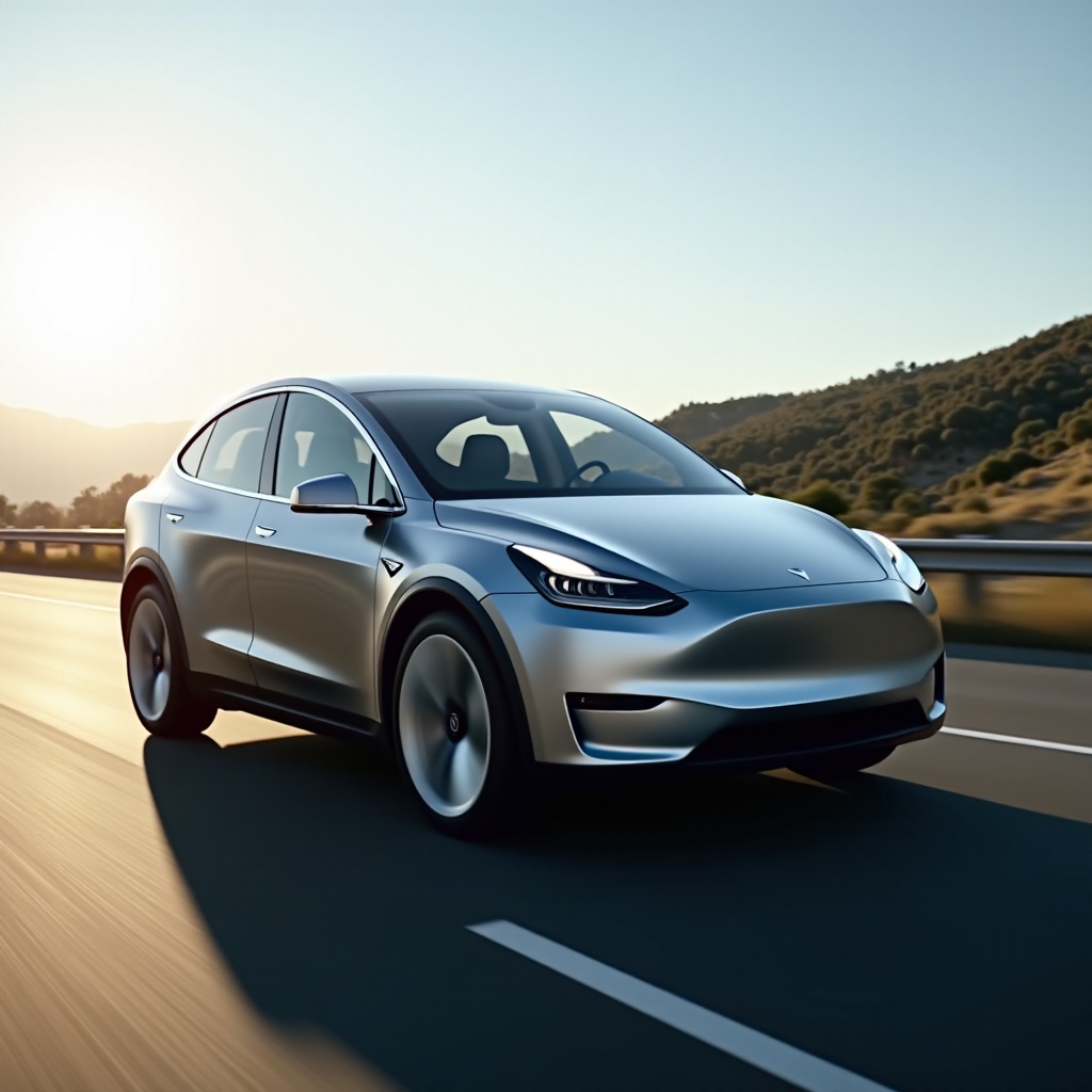 tesla model y мили на едно зареждане