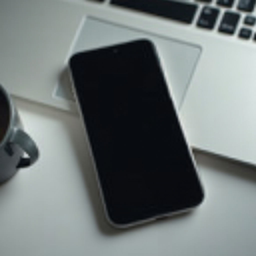 iPhone недоступен черный экран