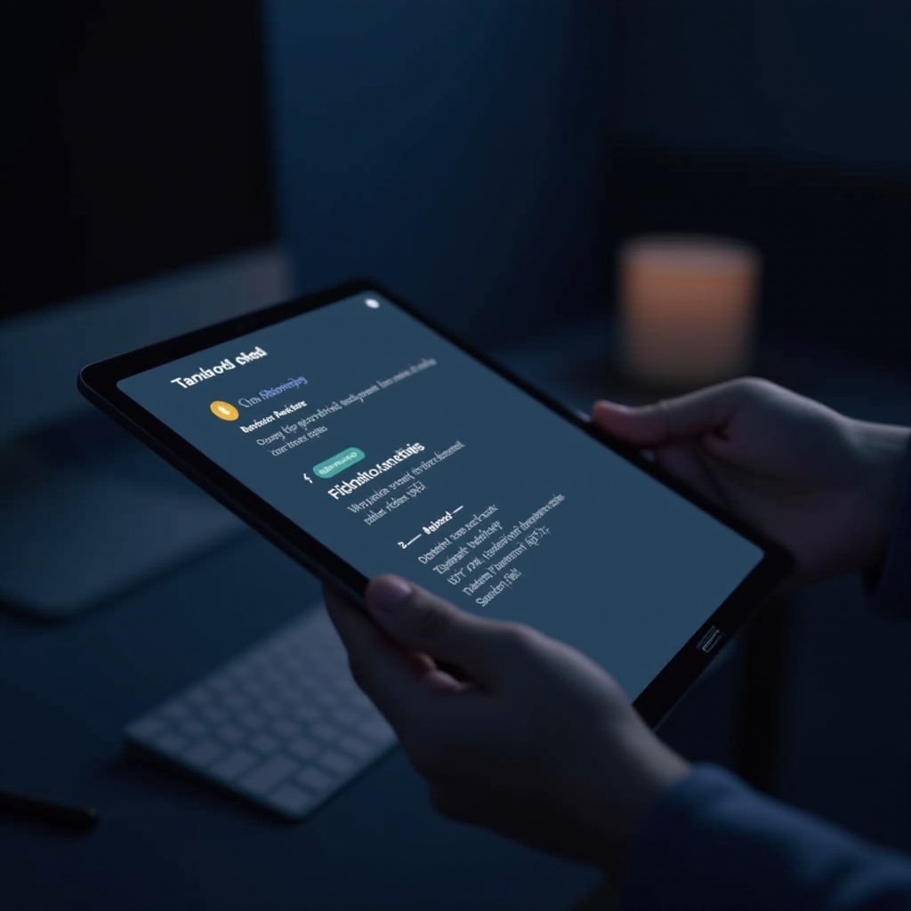 мягкая перезагрузка планшета Samsung