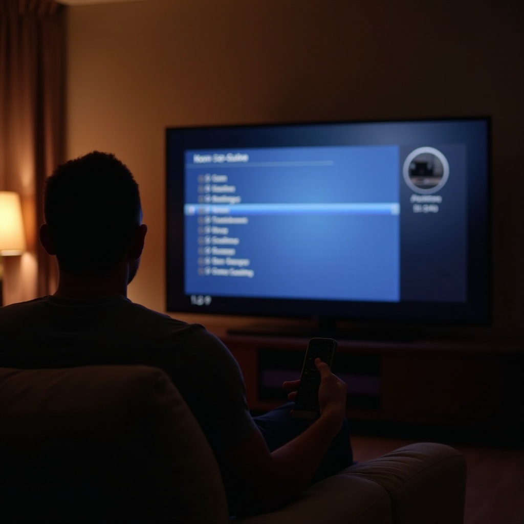 как отдалить изображение на телевизоре Samsung