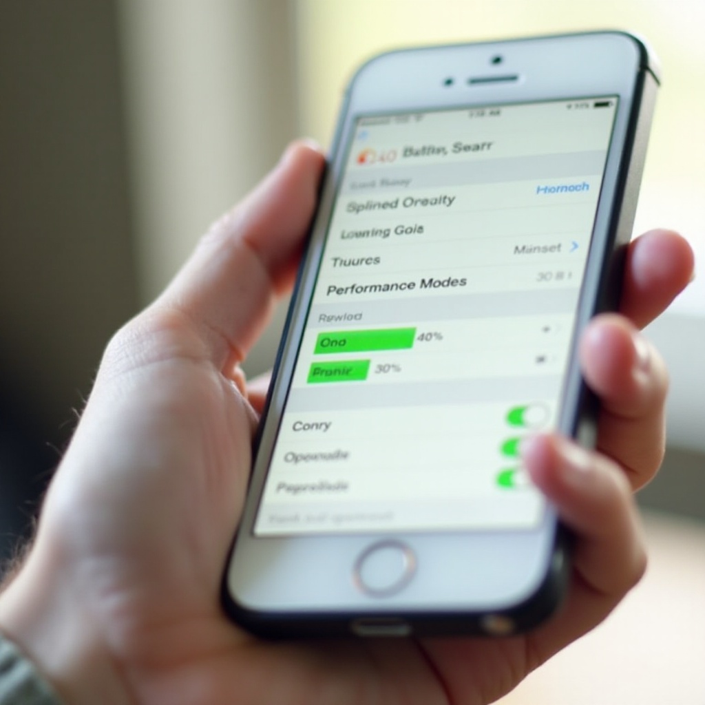 عمر بطارية iOS 18.2