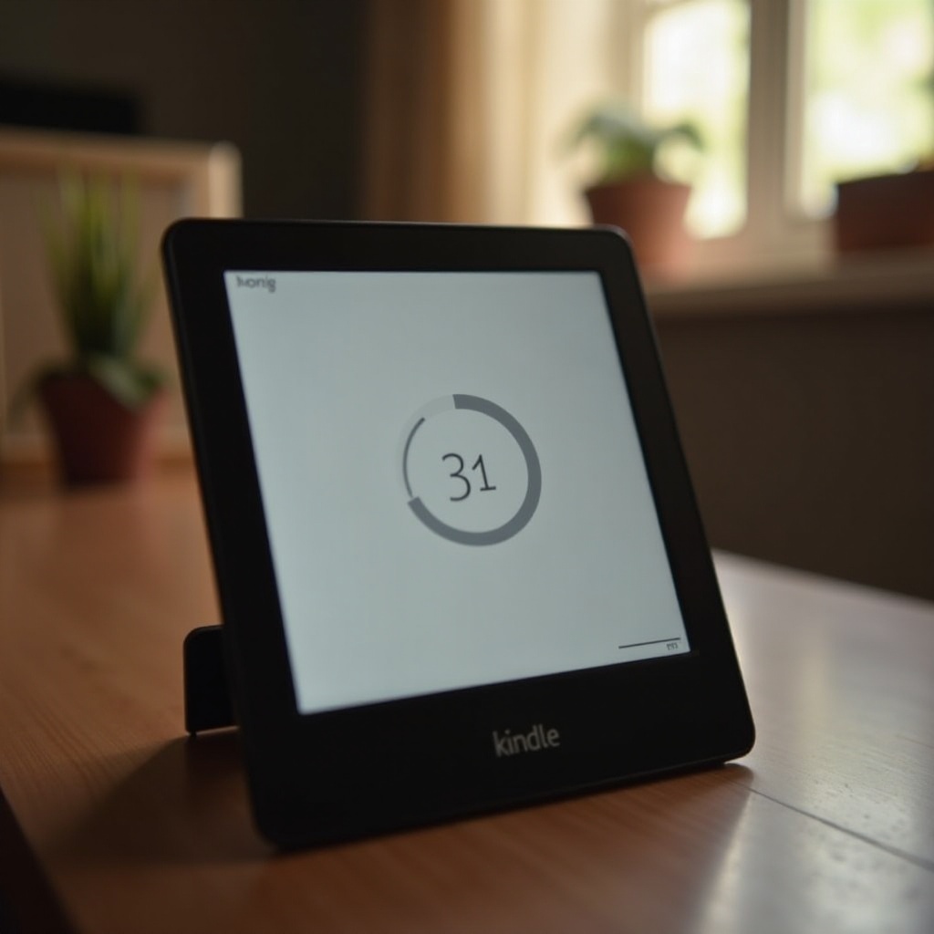 kindle reset reading speed
