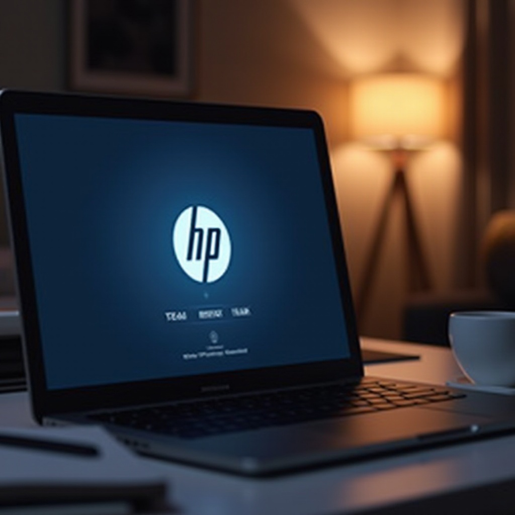 как да рестартирате лаптоп hp