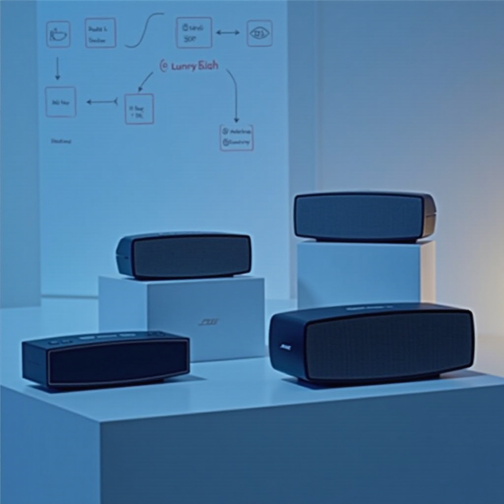 إعادة ضبط مكبر الصوت Bose SoundLink
