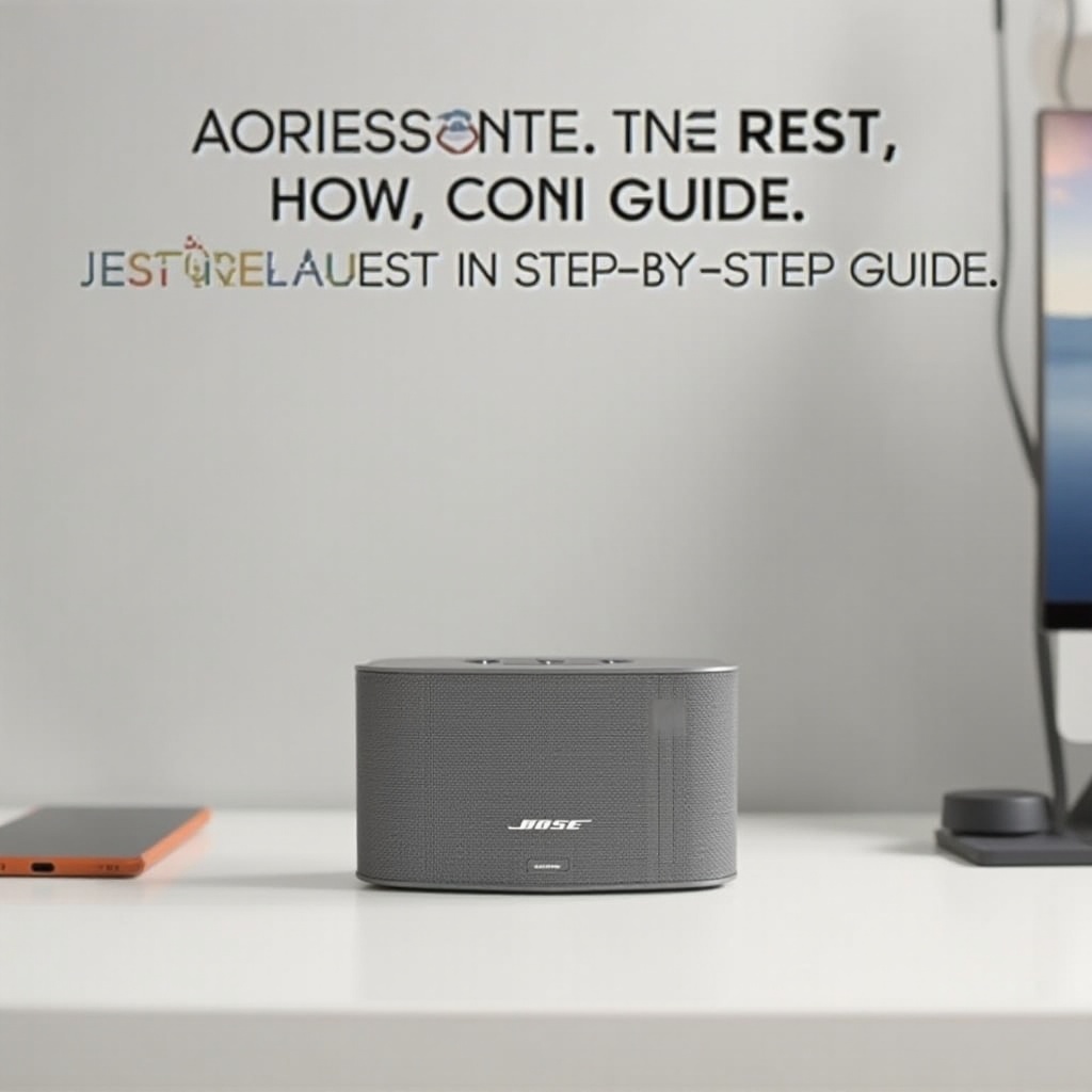 сброс колонки Bose SoundLink