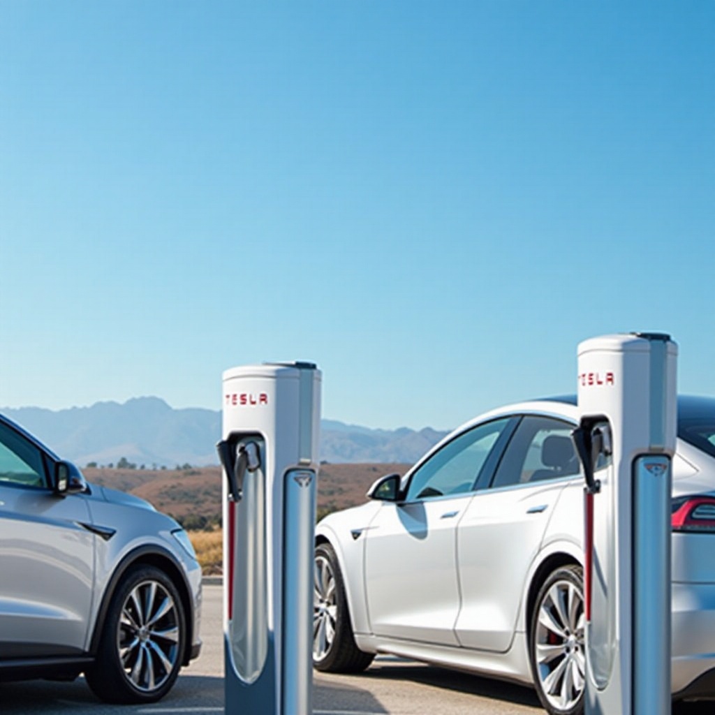 внедрение оборудования Tesla Supercharger v4