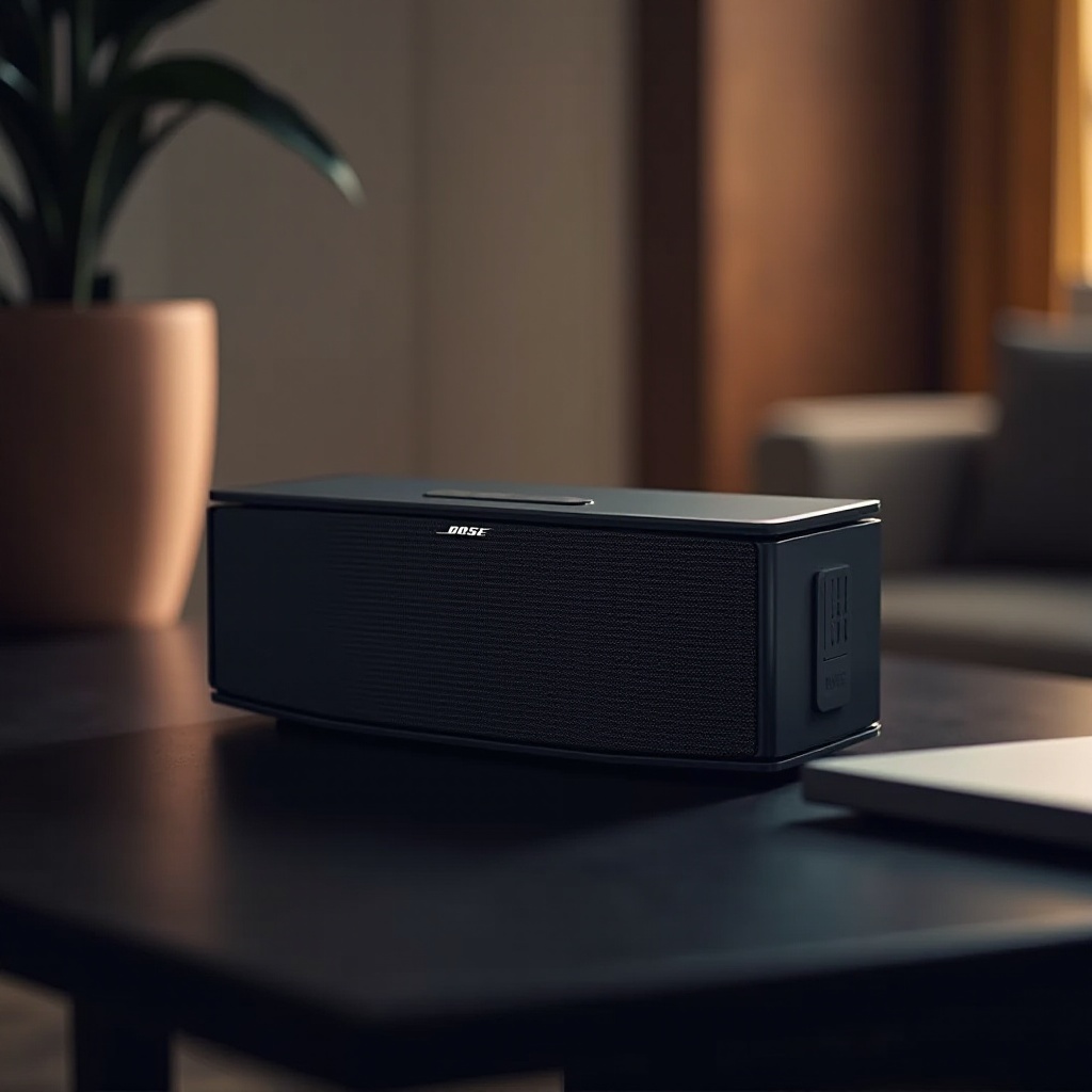 resetowanie głośnika Bose SoundLink