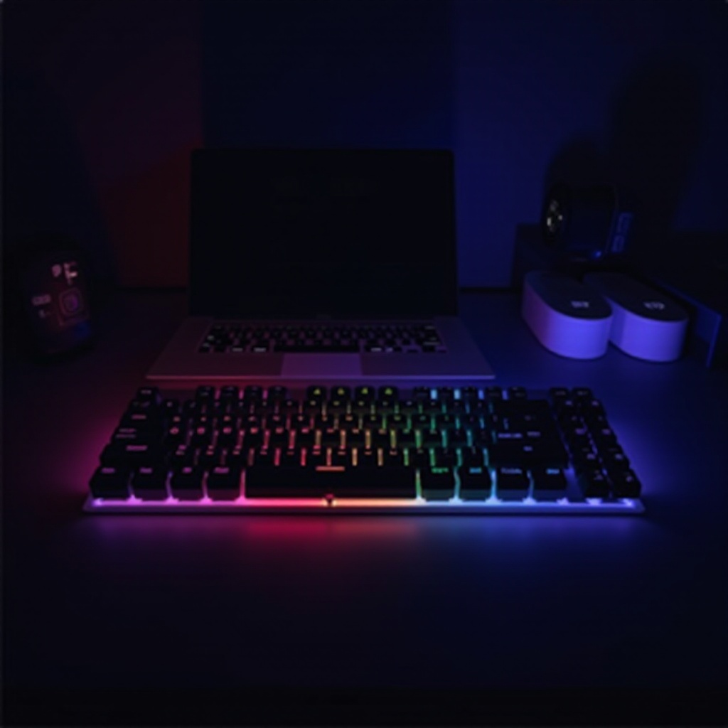 tastatura Cherry RGB nu se stinge