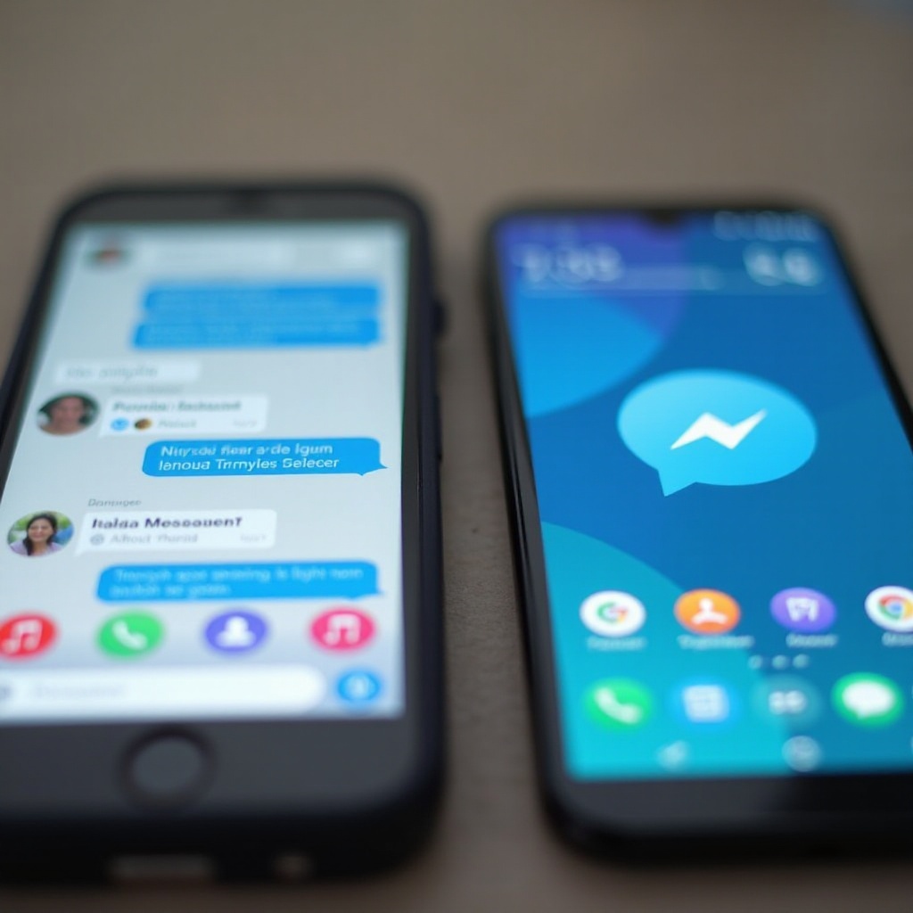 Која је разлика између порука и слања порука на Андроиду?