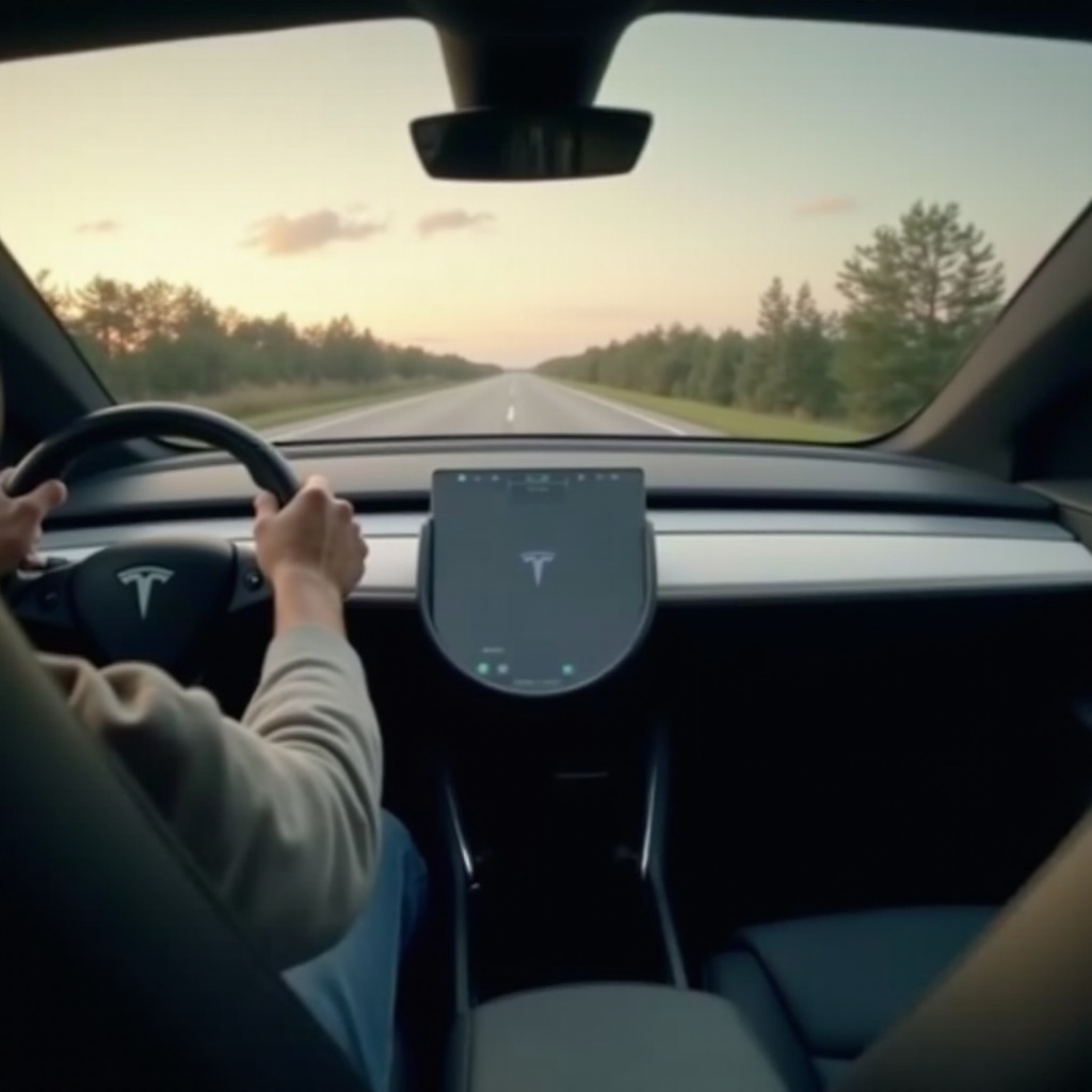 tesla model y buka kada vozi