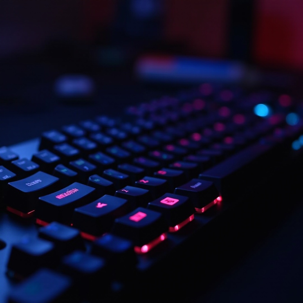 櫻桃鍵盤 RGB 無法關閉