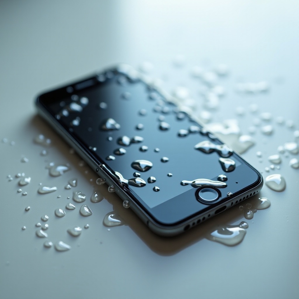 jak opravit telefon, který spadl do vody