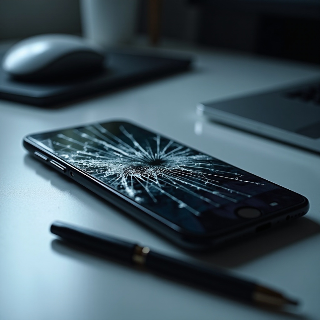 како поправити поломљени екран телефона са линијама