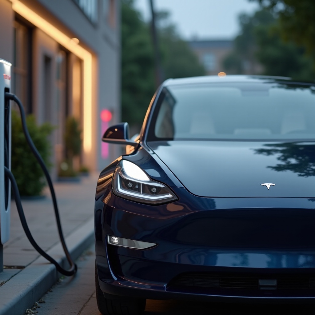 why is my tesla smoking while charging