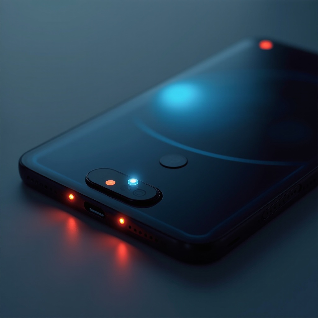 Kde se nachází světlo na telefonu