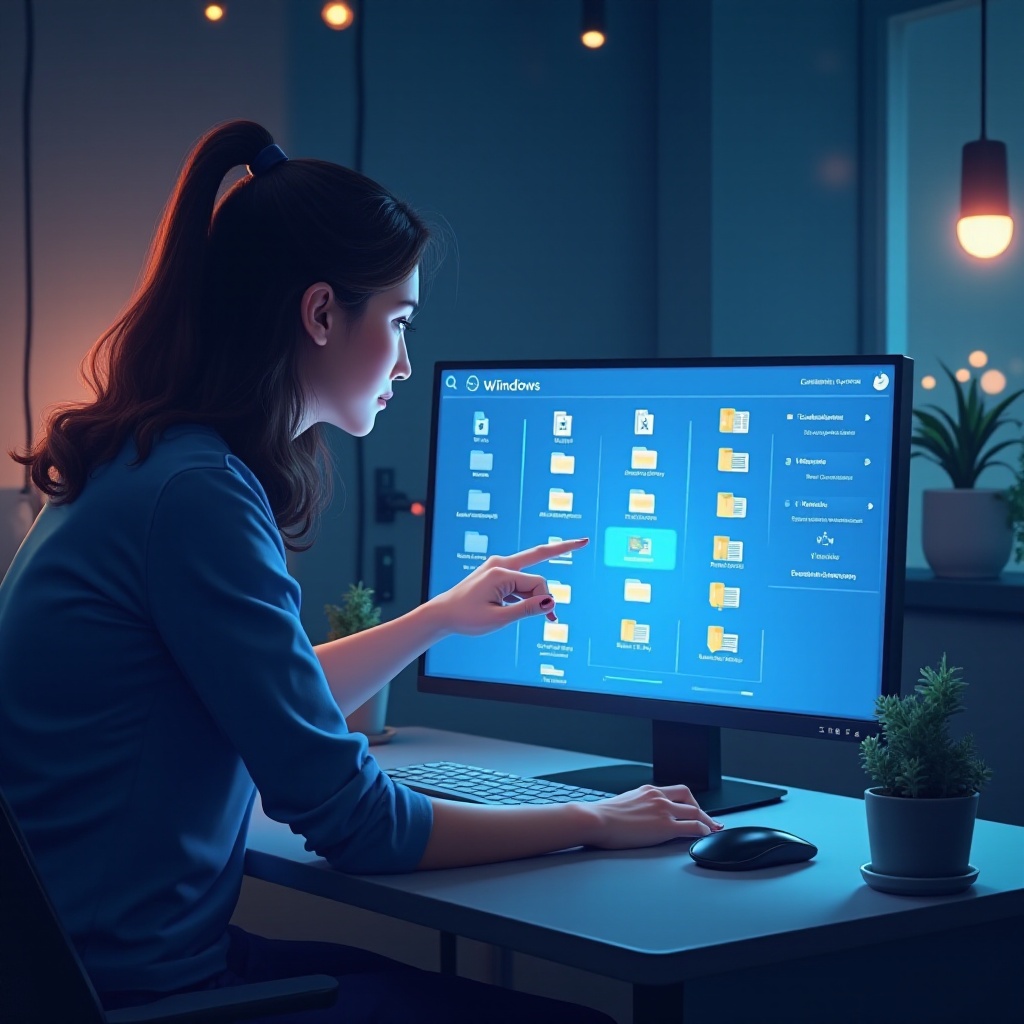 一次解鎖所有 Windows 11 檔案