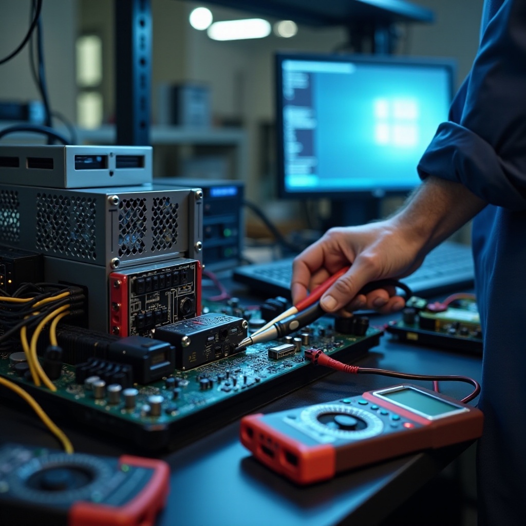 cum să testezi sursa de alimentare a computerului