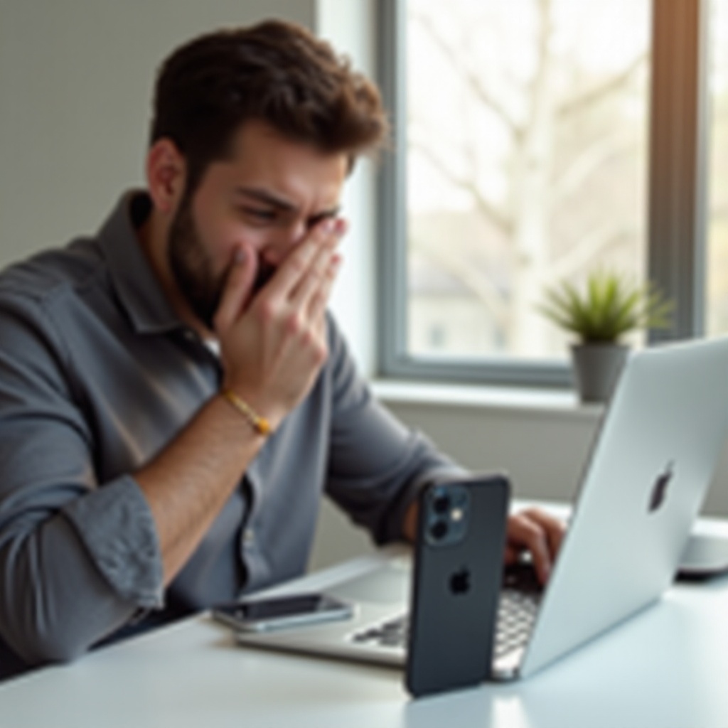 airdrop nie działa z iPhone'a na Macbooka