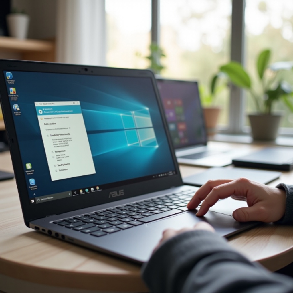 lipsă cursor pe laptopul Asus