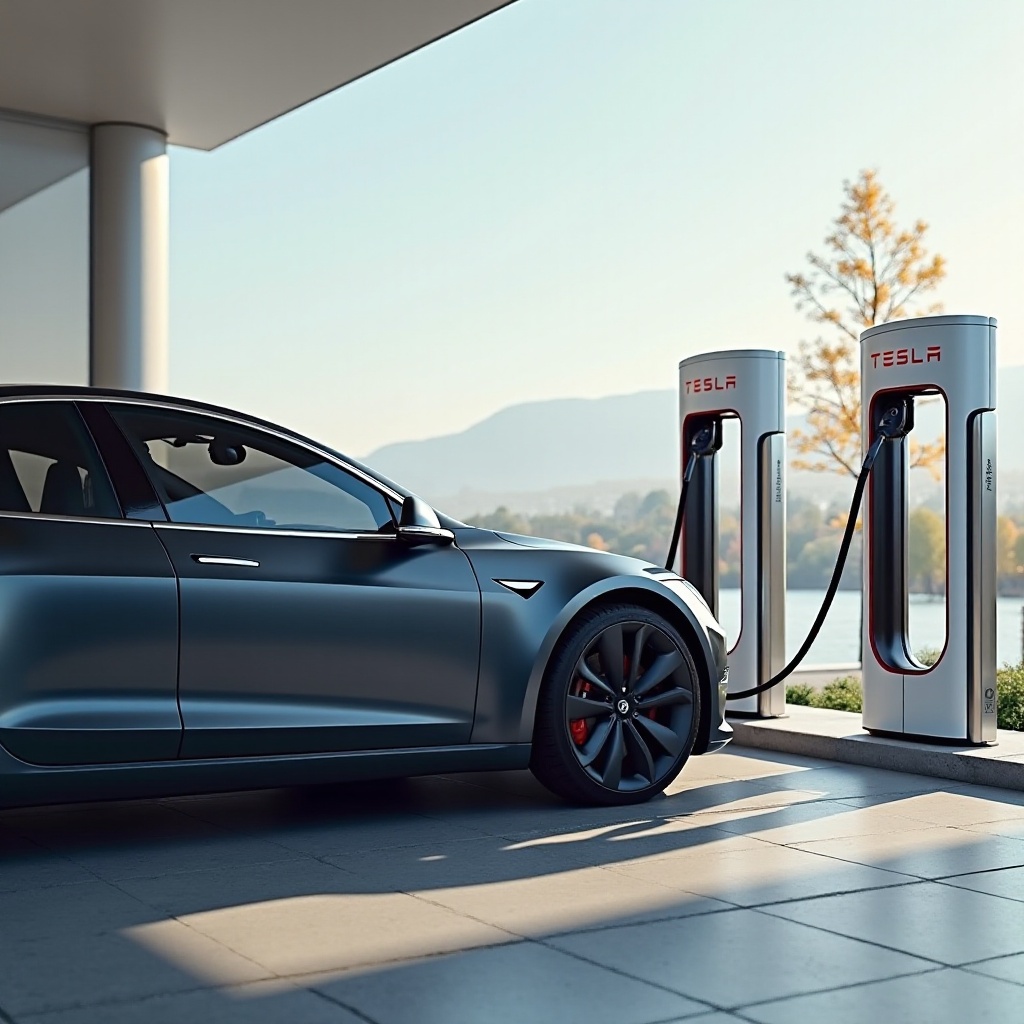 lansarea hardware-ului Tesla Supercharger v4