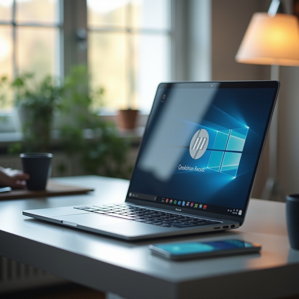 как перезагрузить ноутбук hp