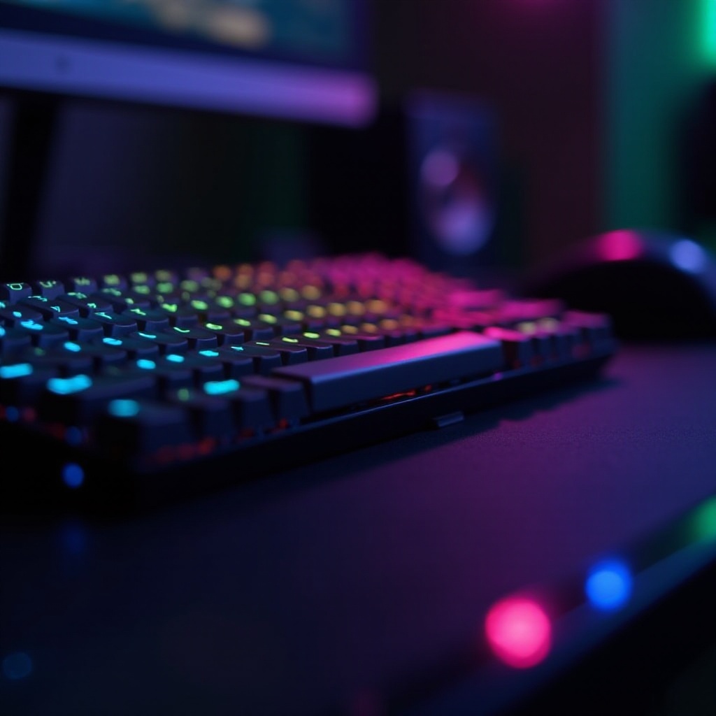klávesnice Cherry RGB se nevypíná