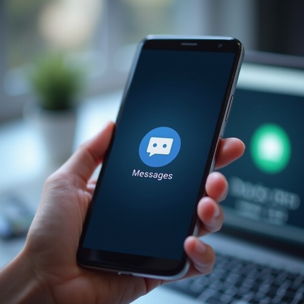ما الفرق بين الرسائل والتراسل على أندرويد؟