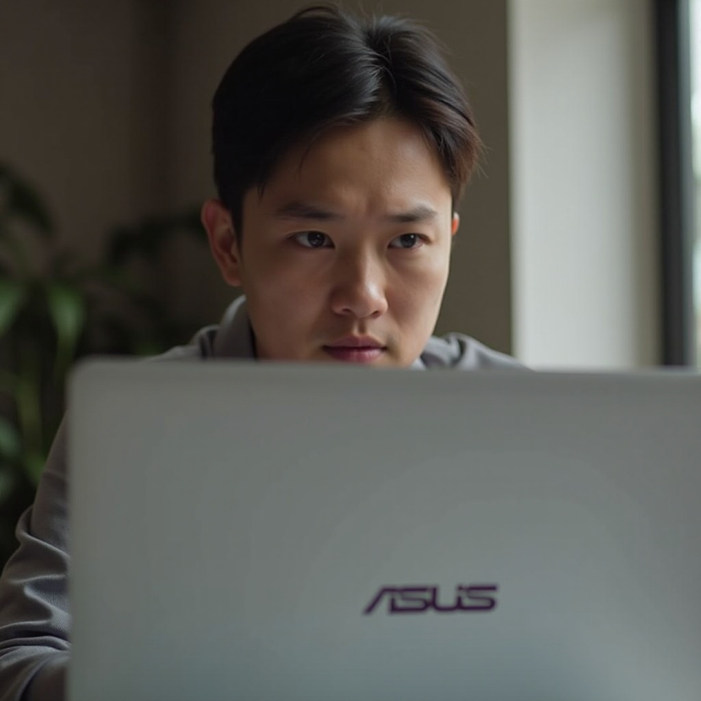 липсващ курсор на лаптоп Asus