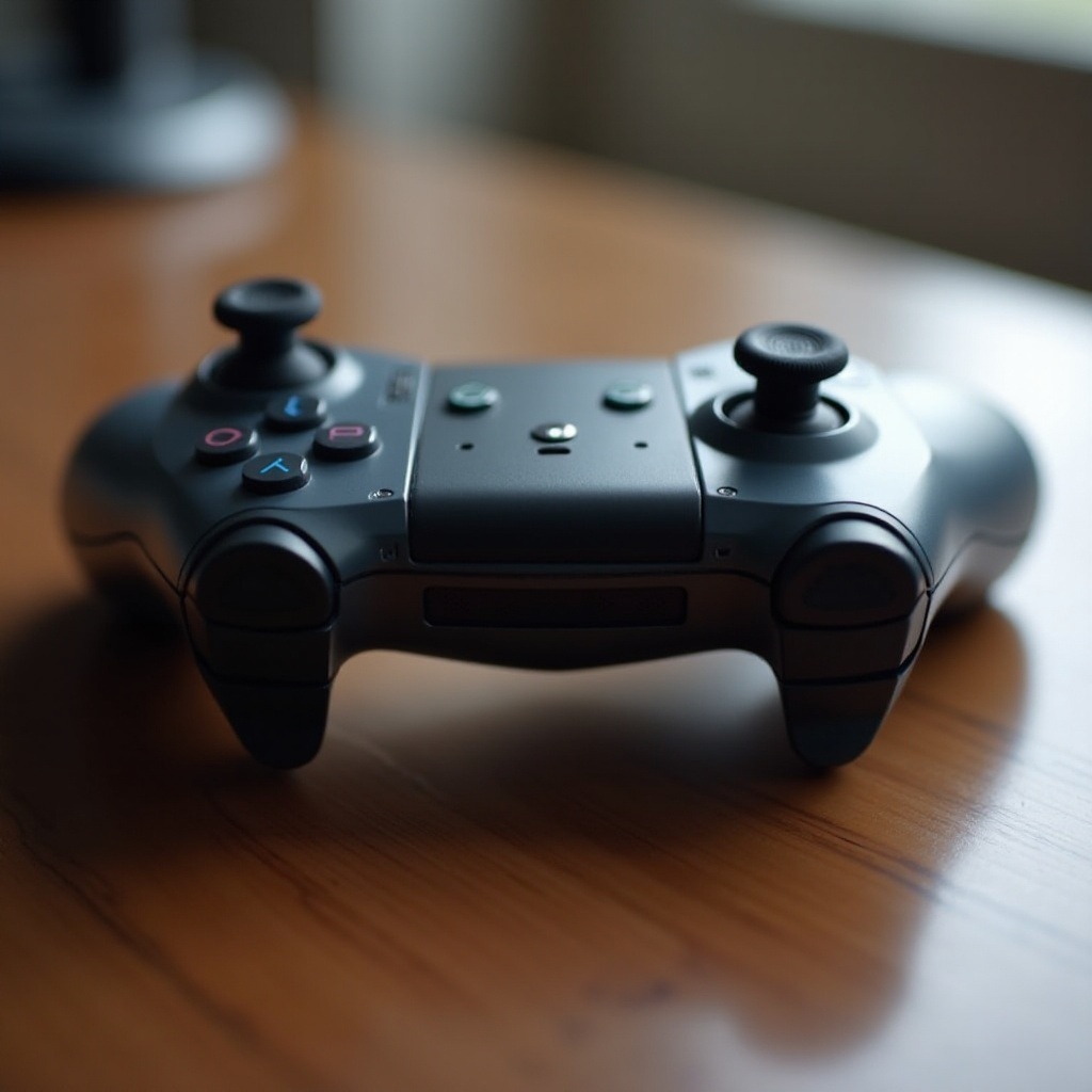 where is the reset button on a ps5 controller