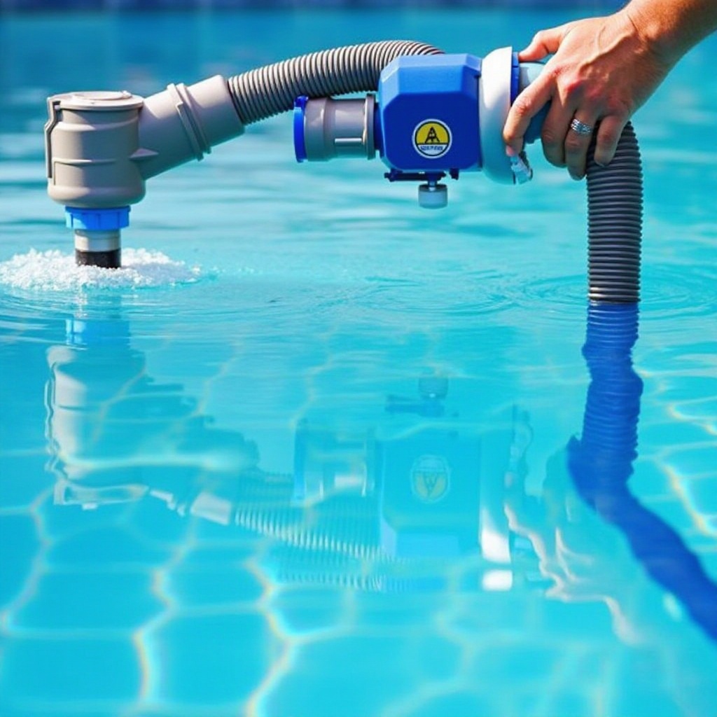 cum să pornești aspiratorul de piscină