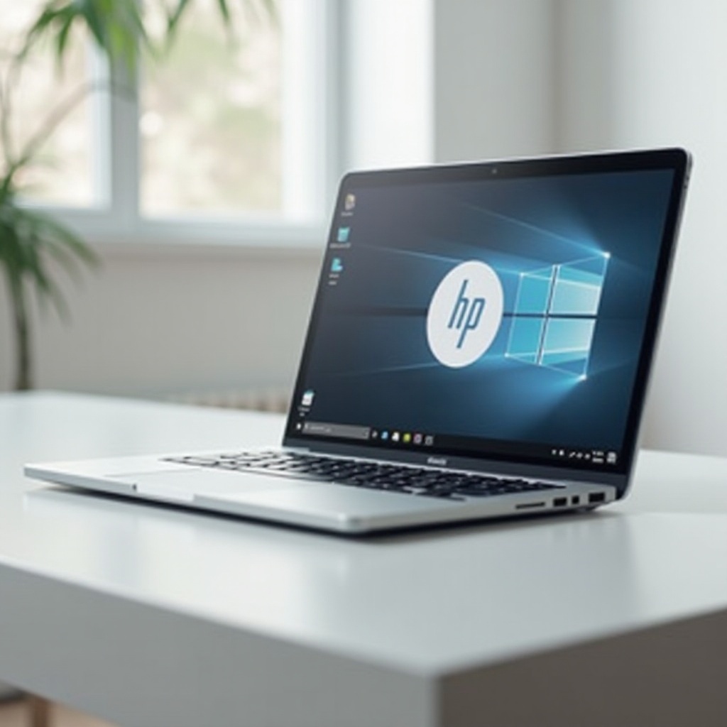كيف تعيد تشغيل لابتوب hp
