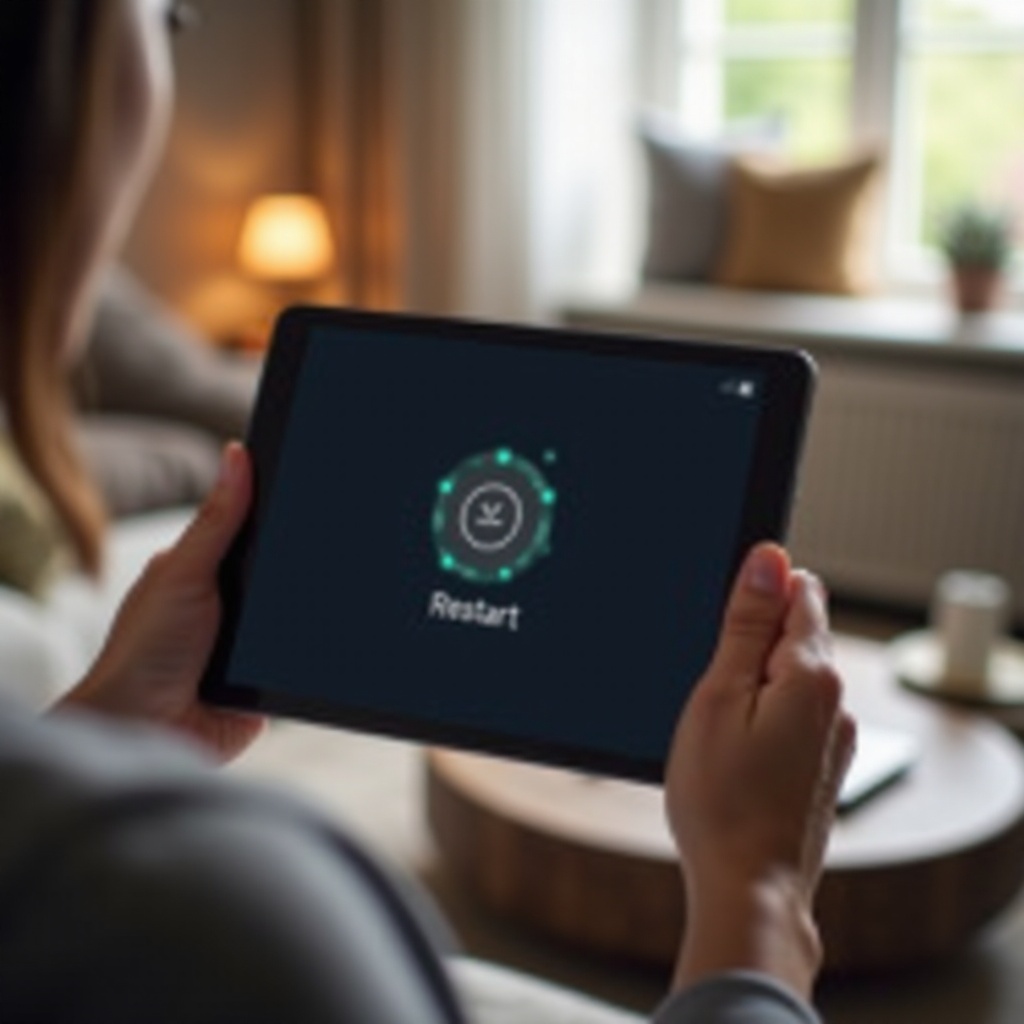 soft reset tabletu Samsung
