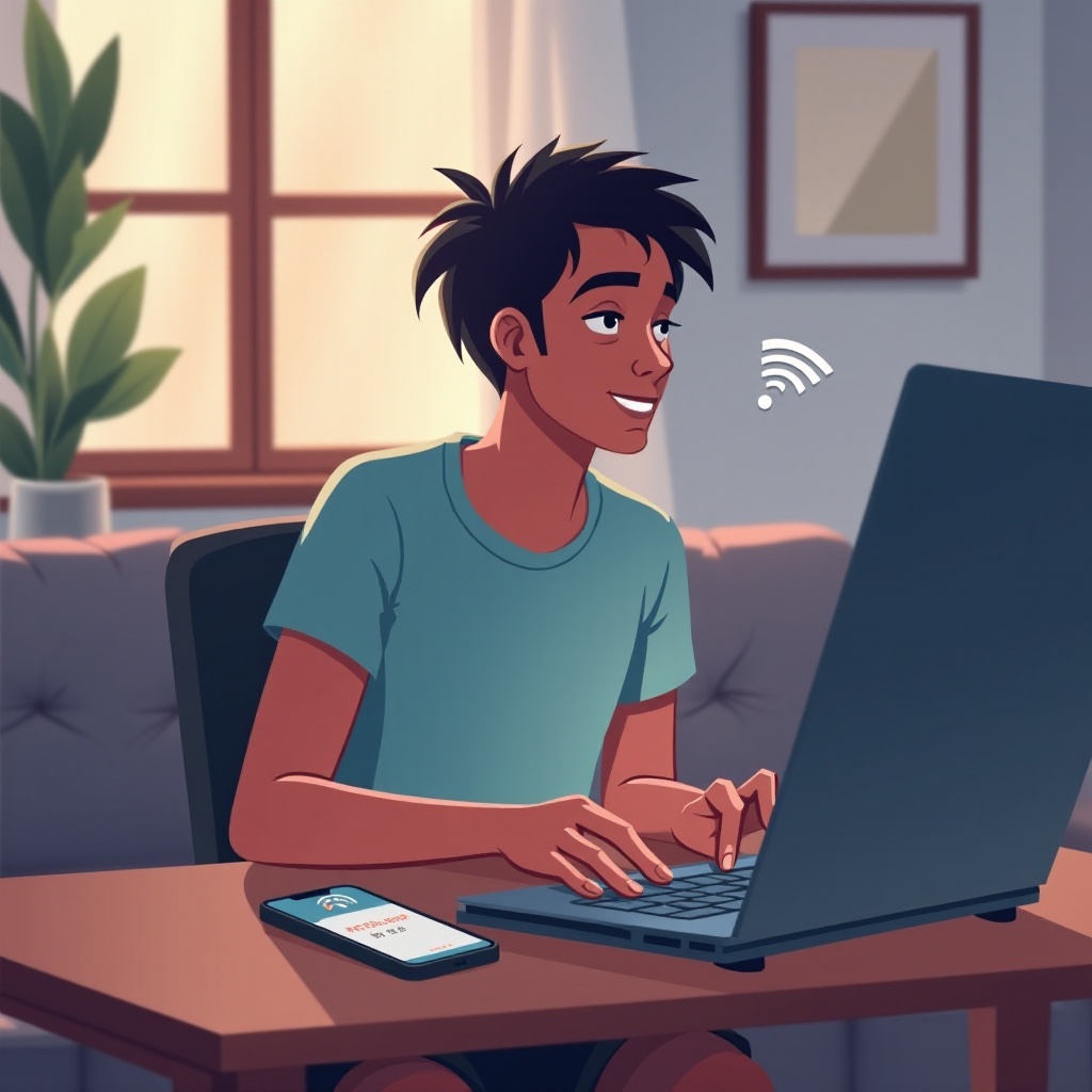 WiFi работает на компьютере, но не на телефоне